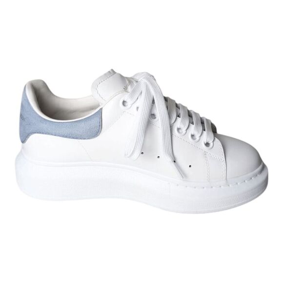 ALEXANDER MCQUEEN Wmns Oversized Sneaker "White Dream Blue' Size 35 - Picture 7 of 10